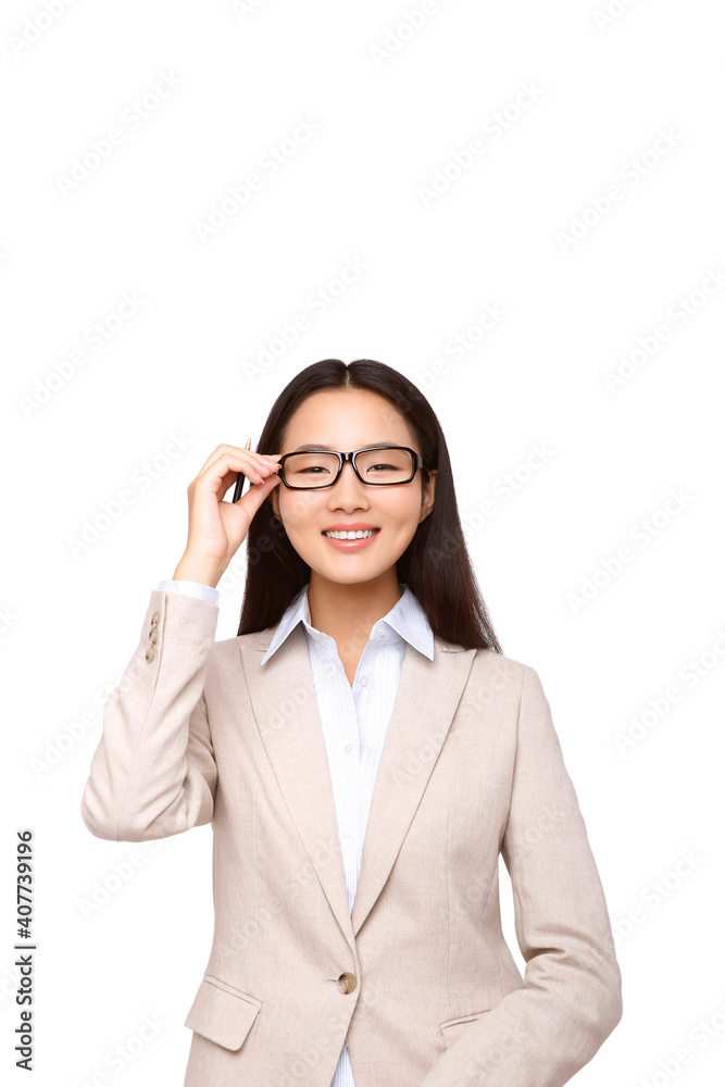 Oriental business woman portrait