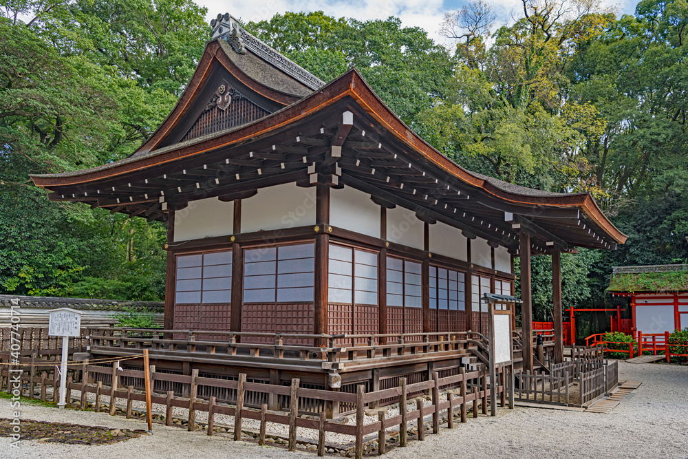 京都 下鴨神社 細殿