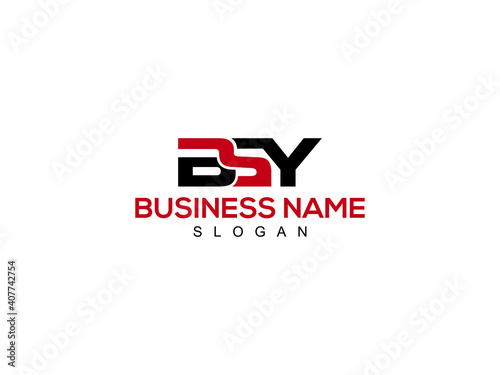 BSY Logo And Illustrations Design For New Business photo