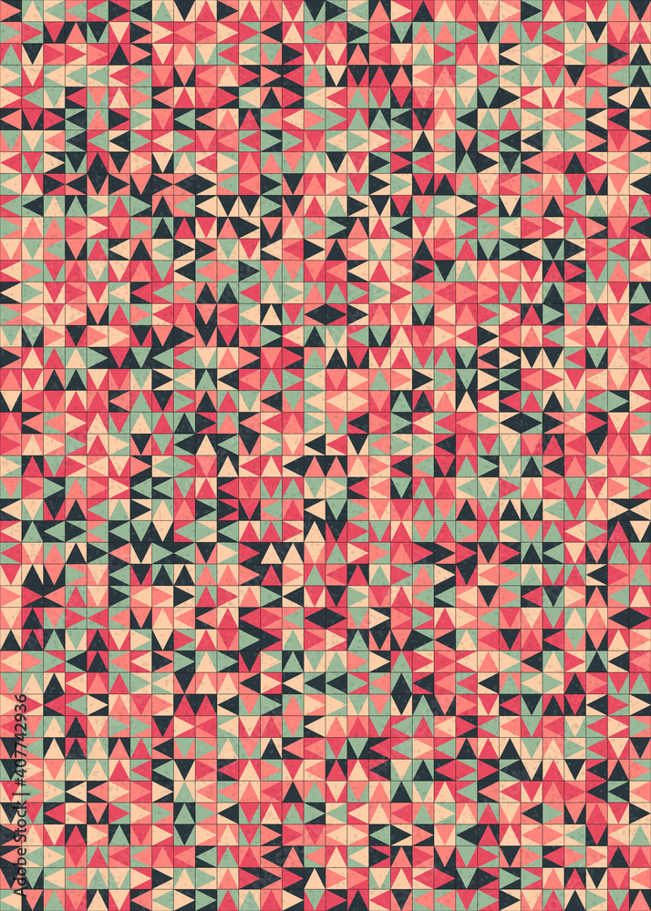 Abstract Geometric Pattern generative computational art illustration Abstract Geometric Pattern generative computational art illustration