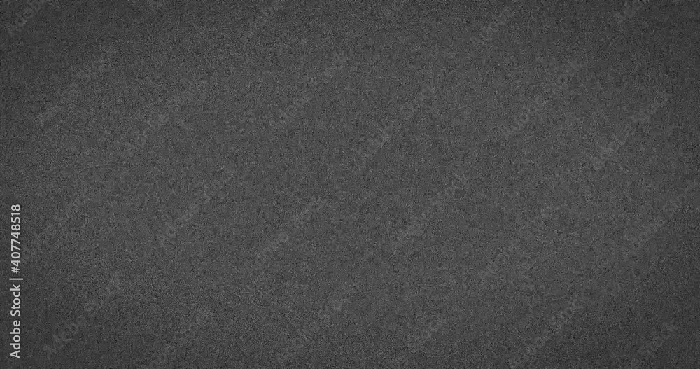 Animation of grey abstract noise specks moving fast on grey background