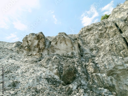 salt mountains in Romania, Lopatari, Salt plateau Meledic photo