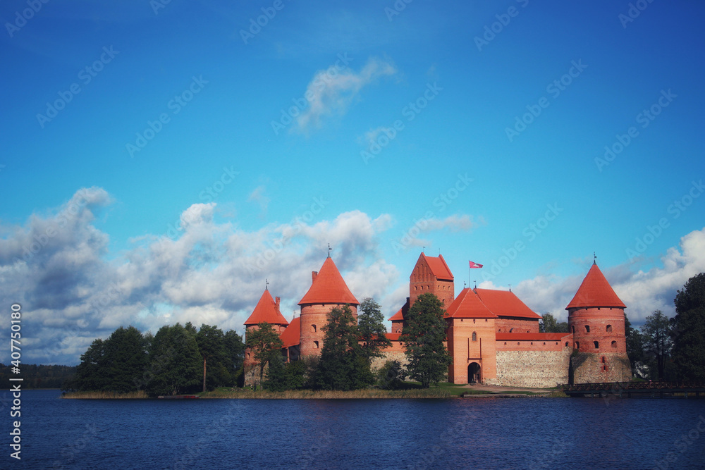 The beautiful Trakai Castle, Lithuania, Baltic States, Europe The beautiful Trakai Castle, Lithuania, Baltic States, Europe