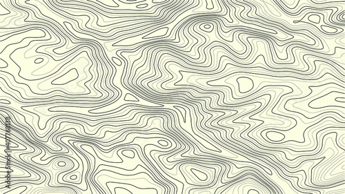 Topographic map lines background.Abstract pattern with lines. Geometric abstract grid. Vector illustration.