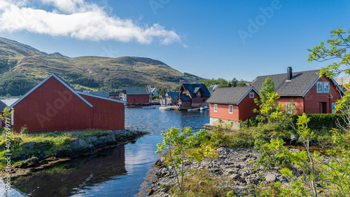 Die Insel Trandal in Norwegen
