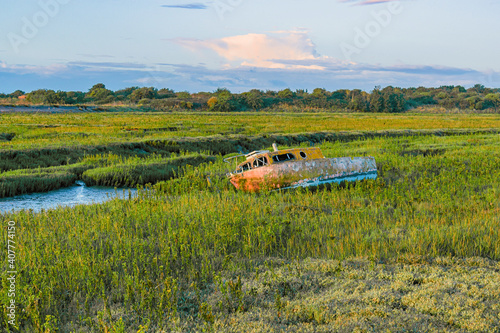 boat on the river