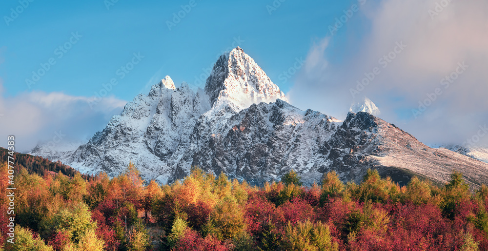 symbol of Slovakia in High Tatras mountains, Slovakia
