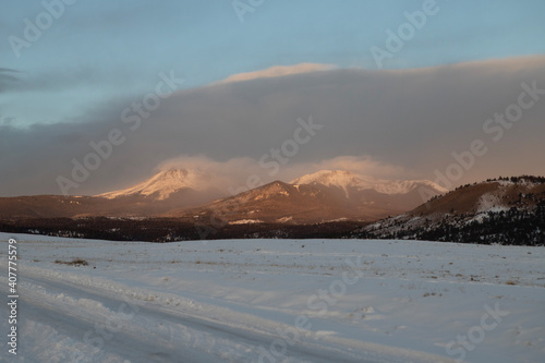 winter mountain landscape © Matthew