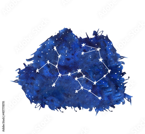 Photography Sagittarius watercolor zodiac signs