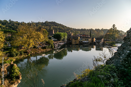 Borghetto sul Mincio. Romantic Famous Borgo