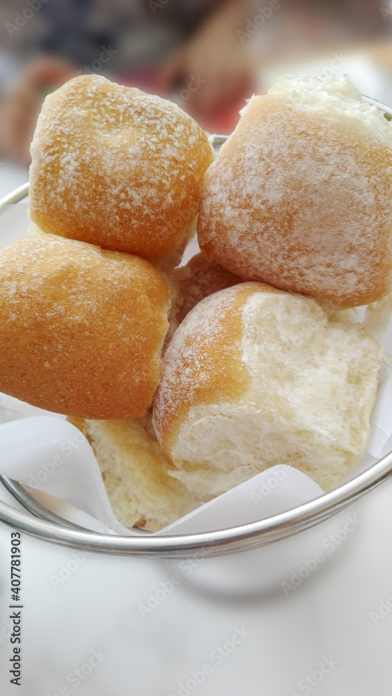 Photo of a few bread buns Photo of a few bread buns