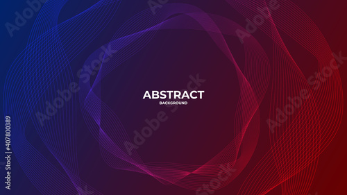 Modern wavy abstract background
