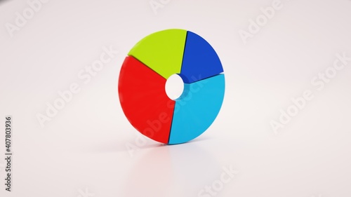 Infographic diagram, graphic image. Development circular diagram, 3d illustration isolated on white background. Free Download Infographic diagram, graphic image. Development circular diagram, 3d illustration isolated on white background. - GFXLoad
