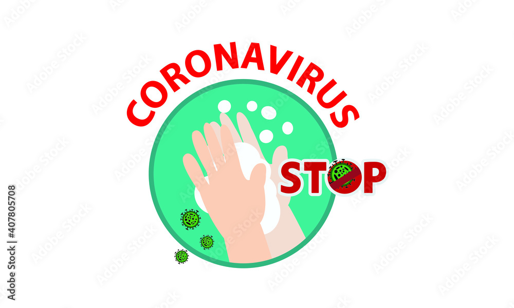 Washing hand for coronavirus prevention,COVID-19 prevention,Vector illustration. Washing hand for coronavirus prevention,COVID-19 prevention,Vector illustration.