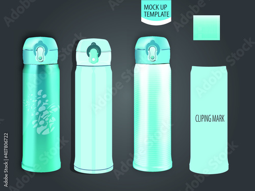 Corporate identity for business, presentations Thermos brand.