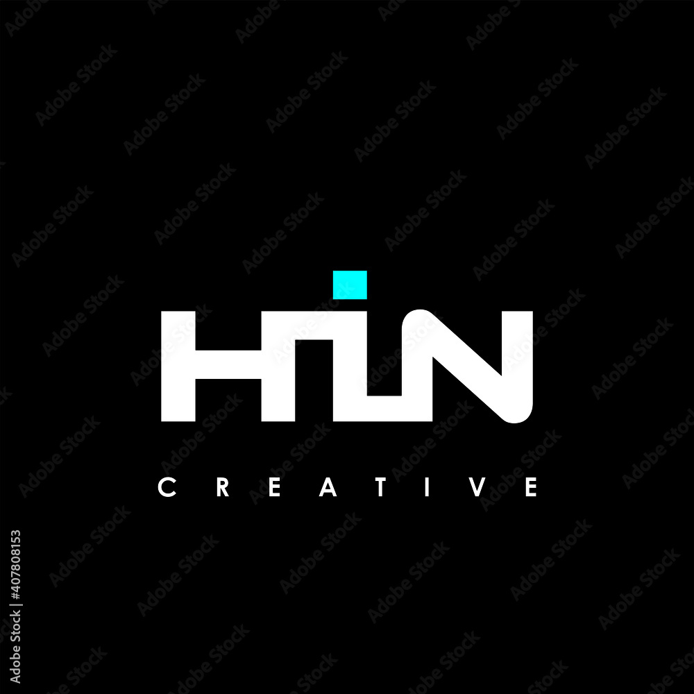 HIN Letter Initial Logo Design Template Vector Illustration HIN Letter Initial Logo Design Template Vector Illustration