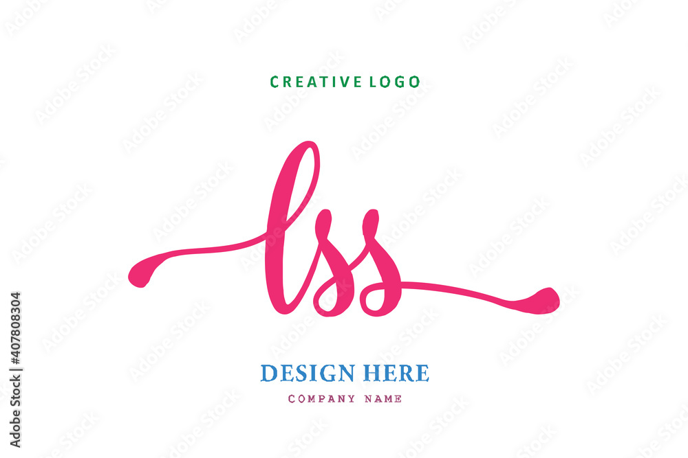 LSS lettering logo is simple, easy to understand and authoritative LSS lettering logo is simple, easy to understand and authoritative