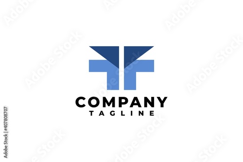 Free Download abstract letter ff logo good for any business - GFXLoad