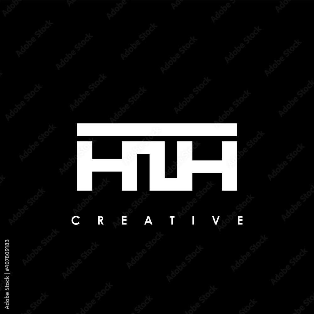 Obraz premium HTH Letter Initial Logo Design Template Vector Illustration