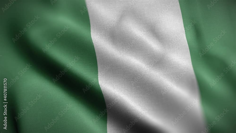Nigeria Flag Textured Waving Close Up Background HD Nigeria Flag Textured Waving Close Up Background HD
