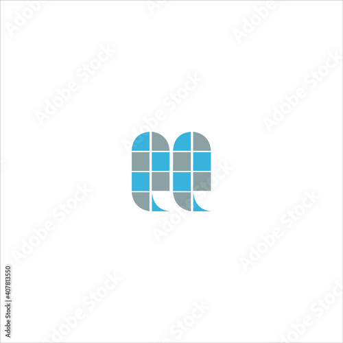 Q Q letter logo vector design on white color background. qq icon
