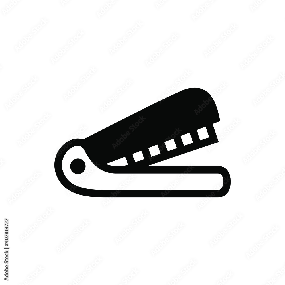 Office stapler icon vector graphic illustration Office stapler icon vector graphic illustration