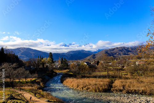 landscape in winter