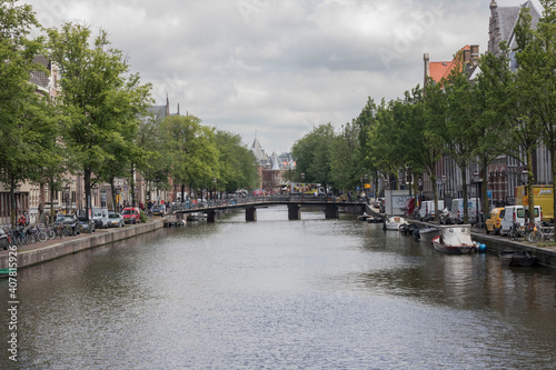 Holland Niederlande Kanal Grachten Brücke 