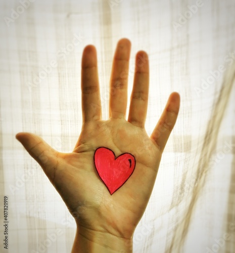 heart in hand photo