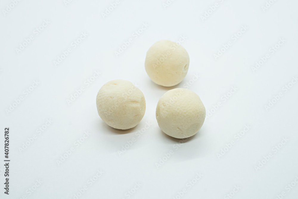 Kazakh kurt. Kazakh national food. Salted curd balls. Fermented milk product of Kazakhs and Kyrgyz. National character. Colorful Kazakh food. Original food. Healthy national food