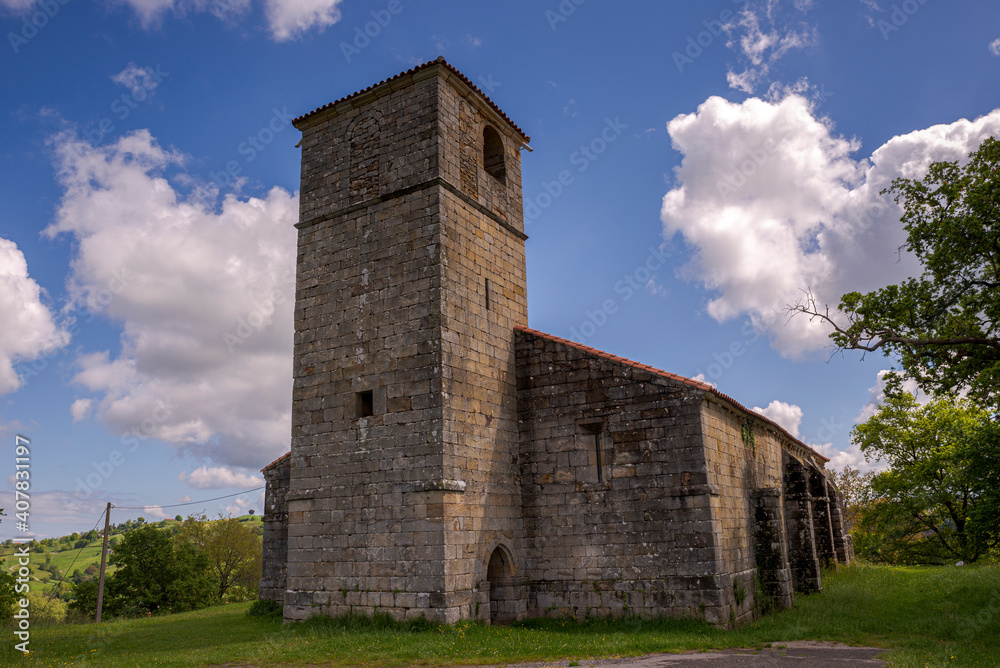 Church of Saint Peter ad Vincula, San Pedro ad Vincula in Spanish. It was built in 17th century and is located in the city of Lierganes, province of Cantabria