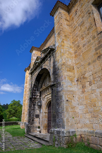 Church of Saint Peter ad Vincula, San Pedro ad Vincula in Spanish. It was built in 17th century and is located in the city of Lierganes, province of Cantabria