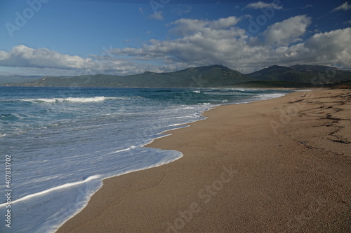 La plage de Portigliolo, Propriano en Corse