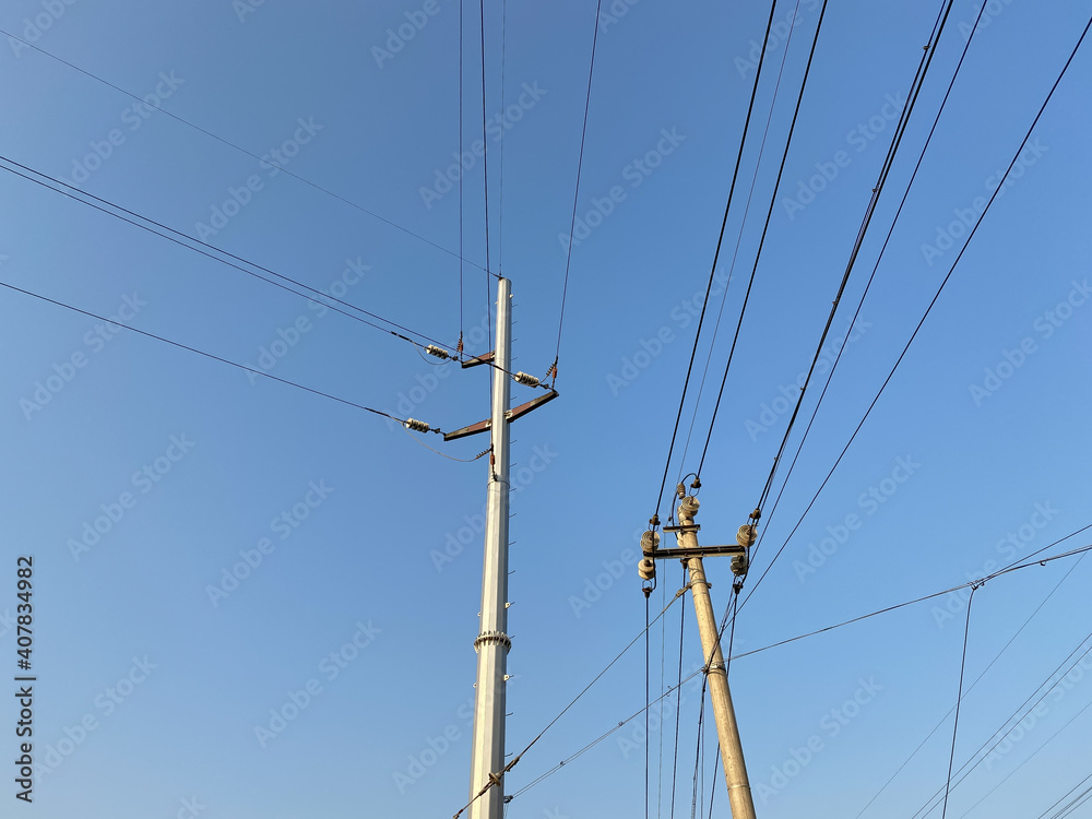 High voltage wire