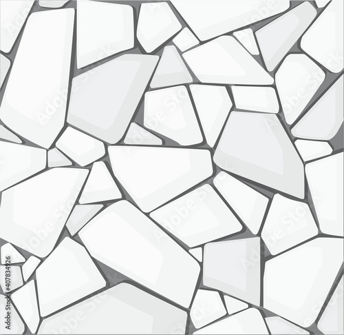 white gravel texture wallpaper. vector illustration eps10