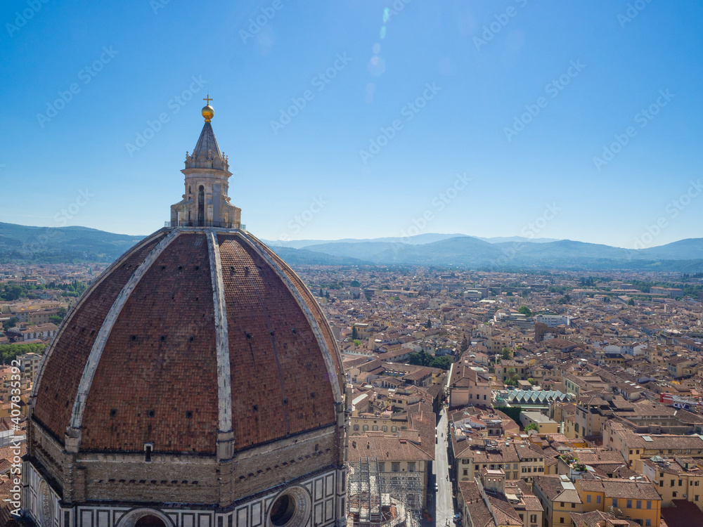 Fototapeta premium 【フィレンツェ】市街地の景色