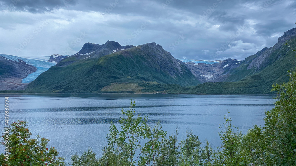 Naklejka premium Lofoten Norwegen