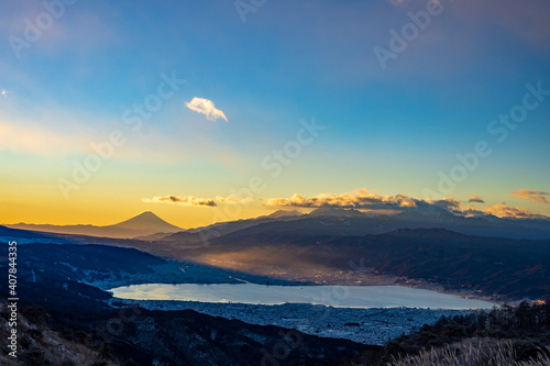 sunrise in the mountains © ryuichi niisaka