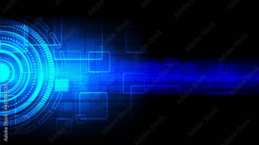 Obraz premium Circuit technology background