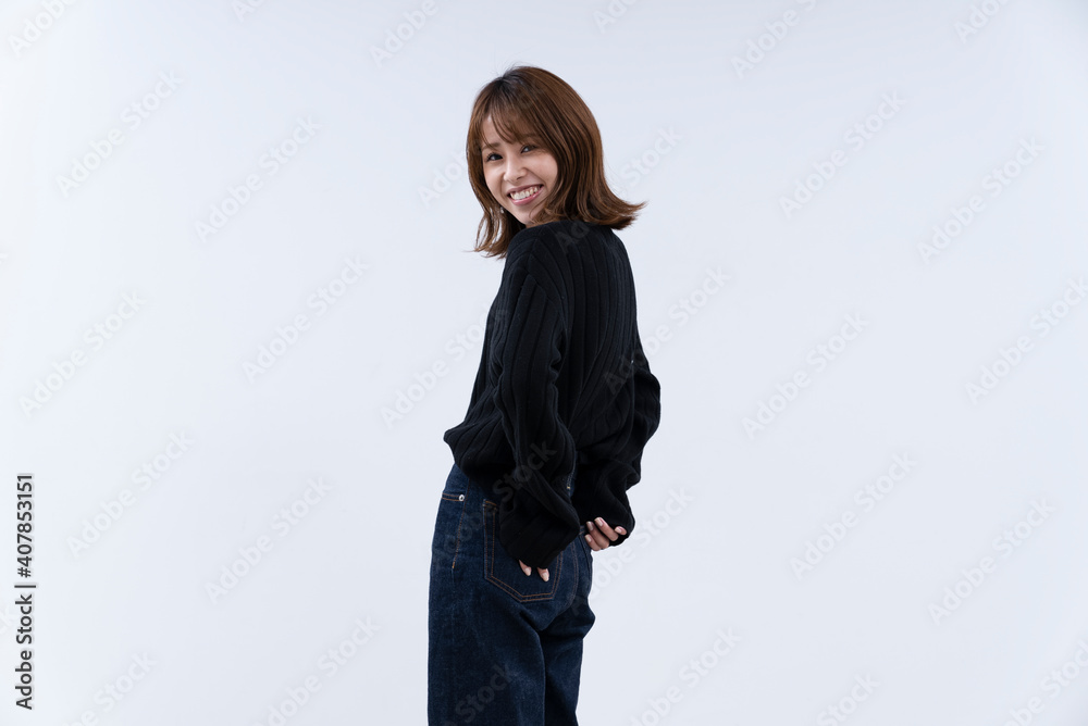 クールな女性ポートレート クールな女性ポートレート