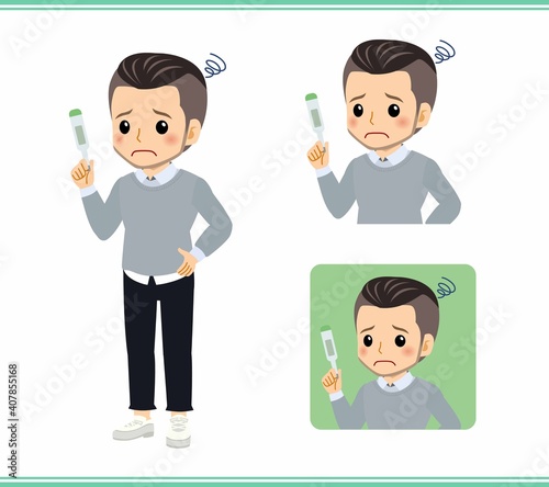 Young man in a sweater