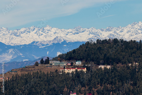 Various views of the Dhauladar Mountains photo