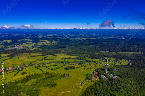 Hoherodskopf aus der Luft | Luftbilder vom Hoherodskopf im Vogelsberg in Hessen