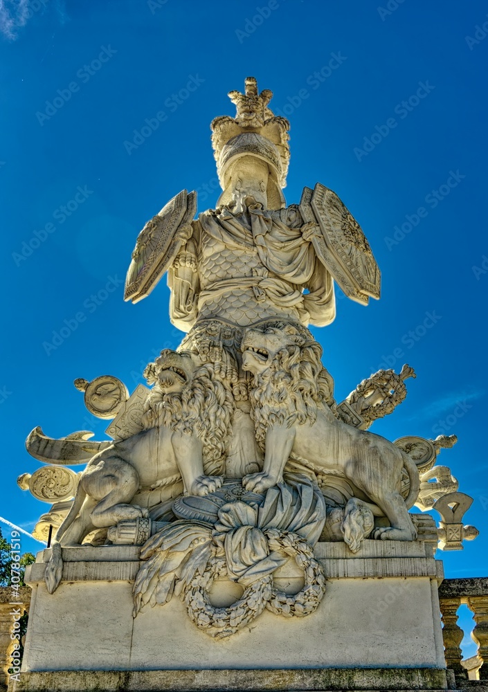 Obraz premium Detail of Gloriette Vienna