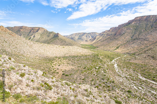 Guadalupe Mountains National Park in Texas, USA