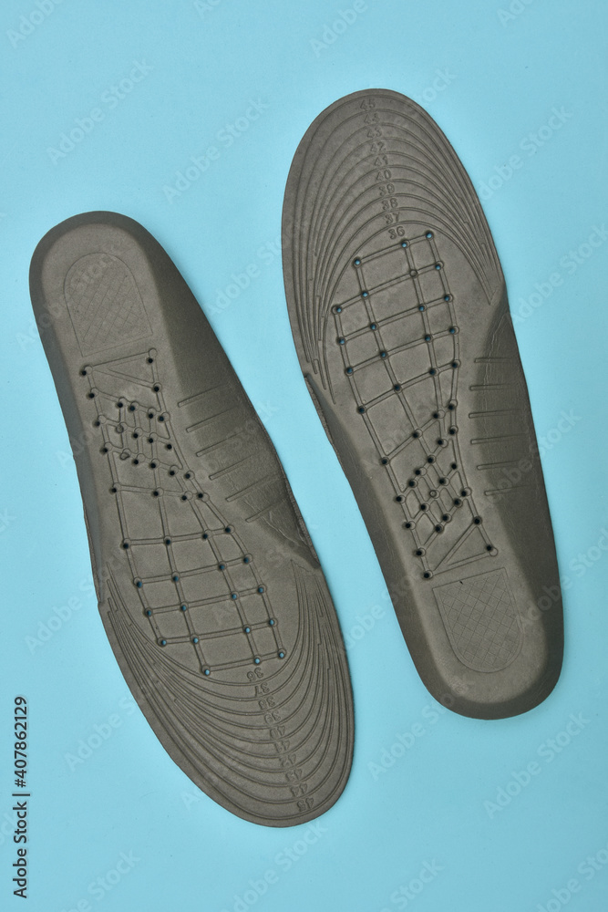 gray Layer Insole back with vent holes gray Layer Insole back with vent holes