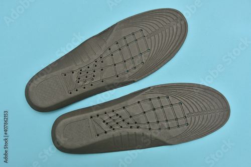 gray Layer  Insole back with vent holes © Laurenx