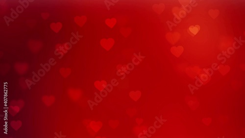 Wallpaper Mural abstract valentine background with bokeh and Hearts	
 Torontodigital.ca