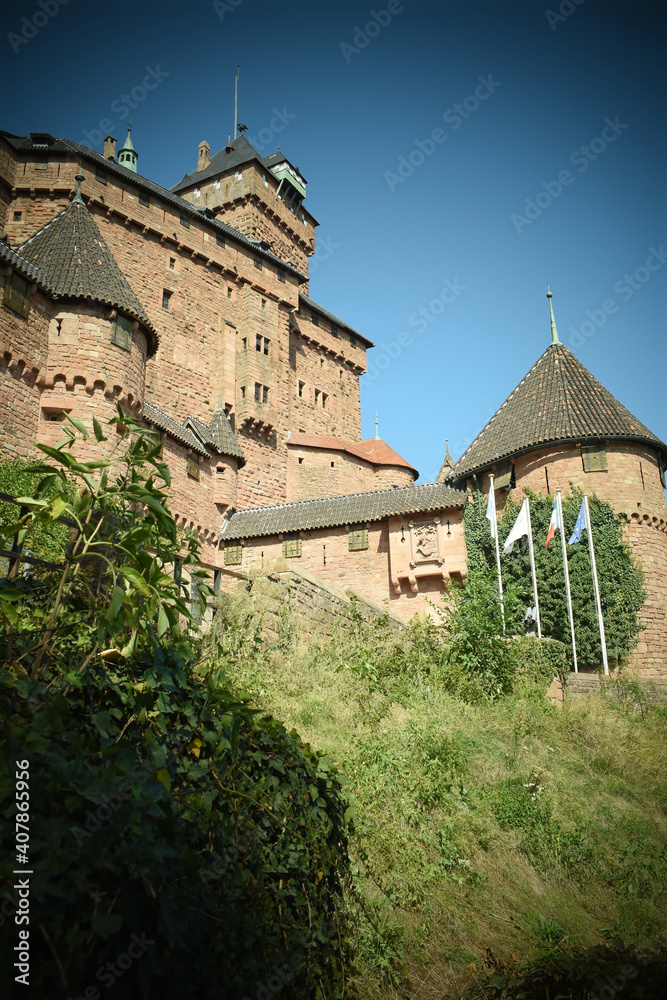 Fototapeta premium Haut-koenigsbourg castle
