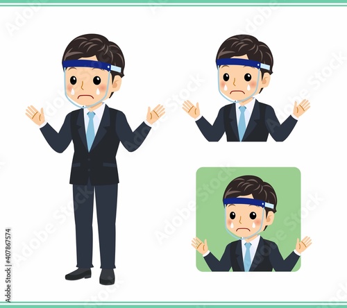 Young rookie businessman